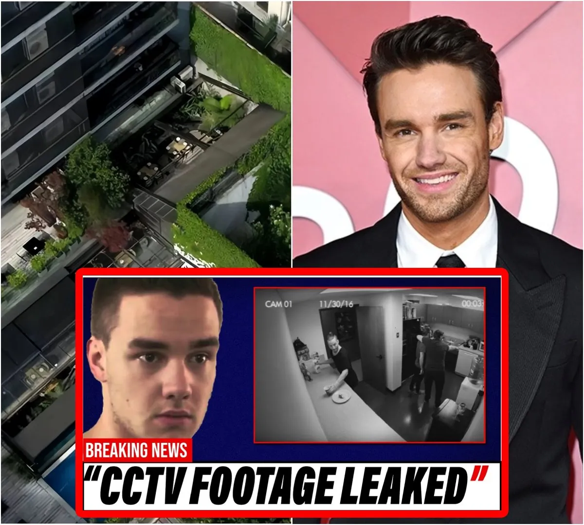 Le Moment Où Liam Payne Est Tombé Du Balcon De L hôtel A Été Capturé