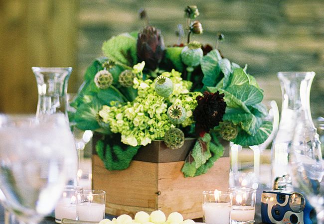 10 Rustic Centerpieces With Vegetables
