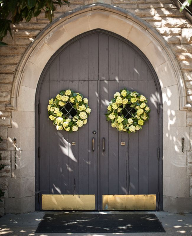 12 Places To Use Wedding Wreaths