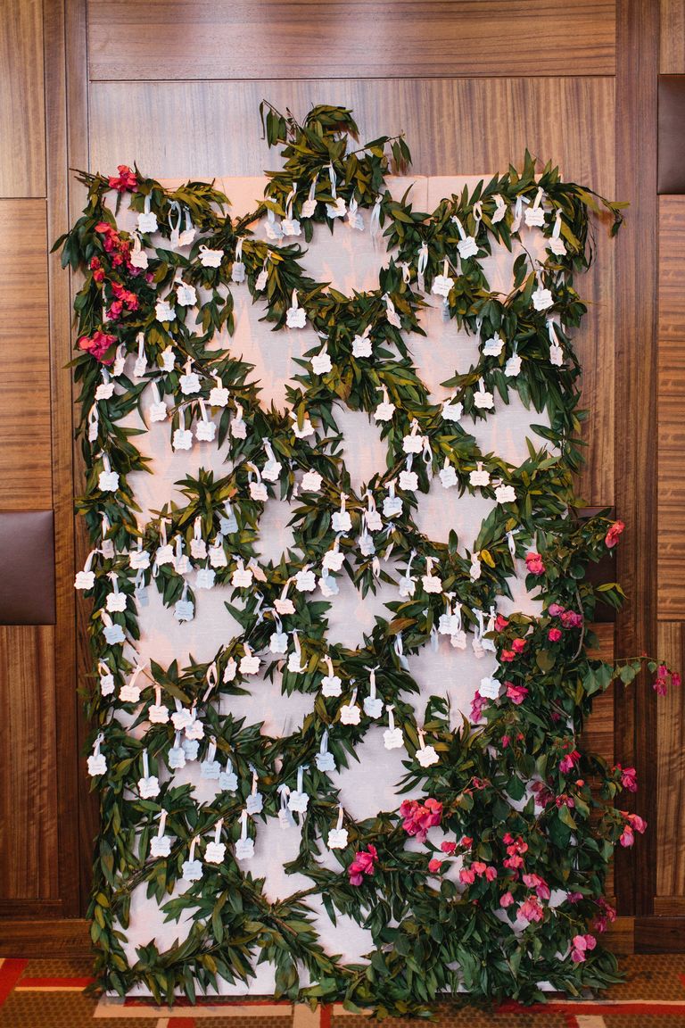 13 Genius Places To Hang A Wedding Garland