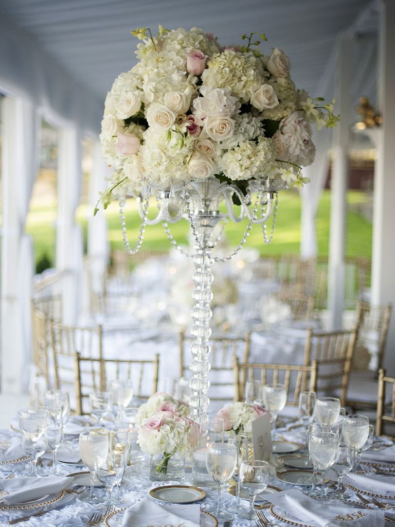 13 Glamorous Centerpieces With Serious Bling