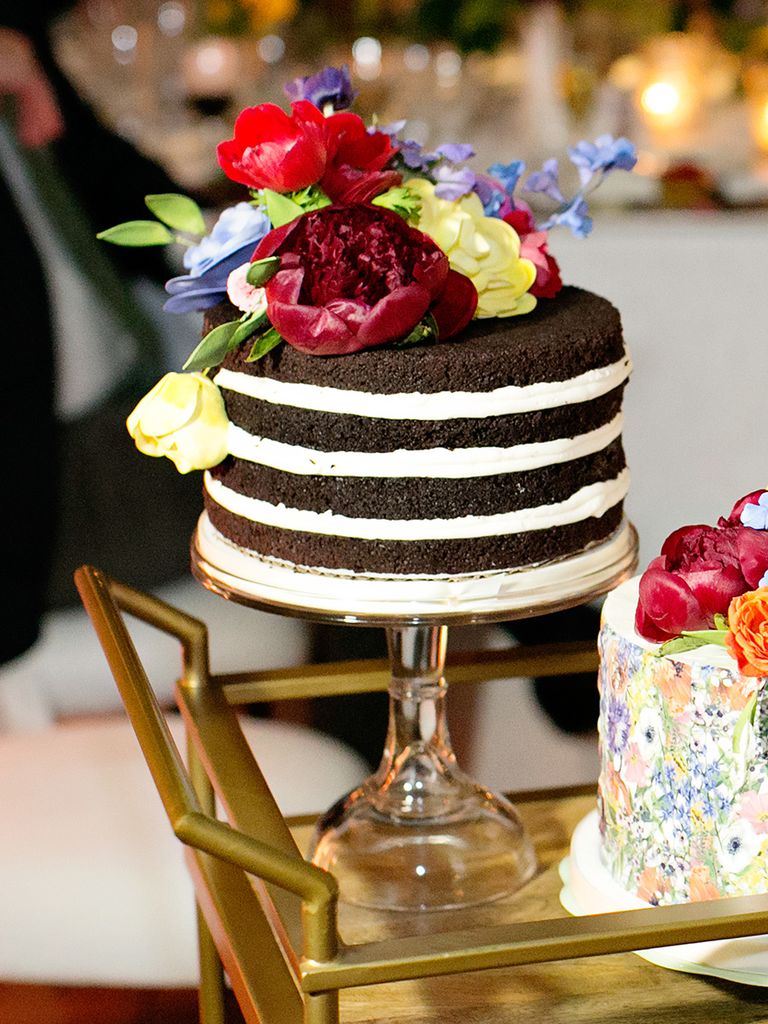 15 Delicious Chocolate Wedding Cakes