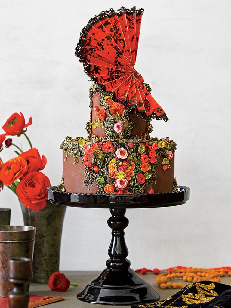 15 Delicious Chocolate Wedding Cakes