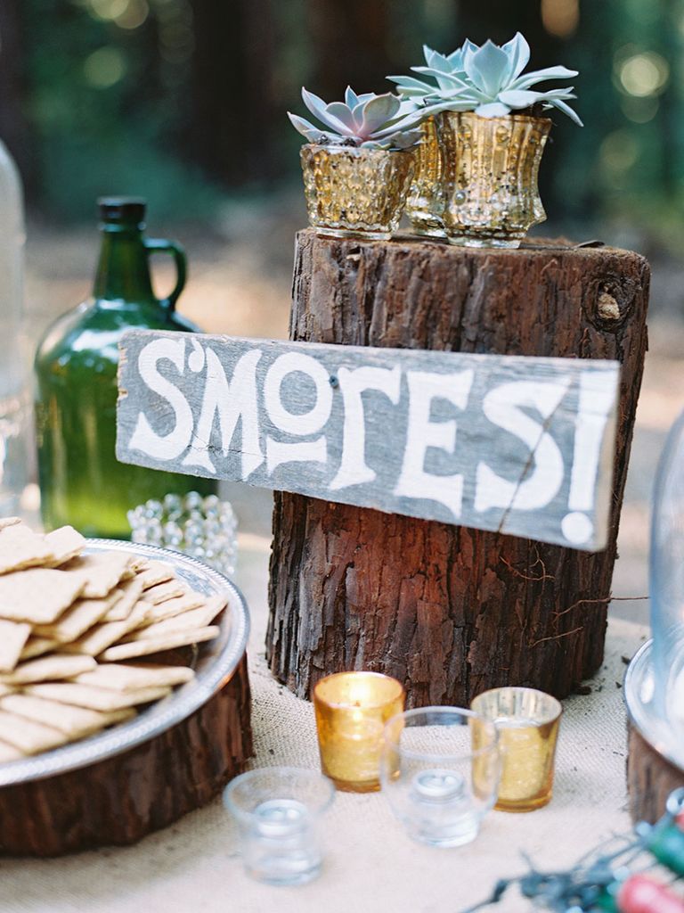 15 Rustic Ideas for a Woodland Wedding Theme