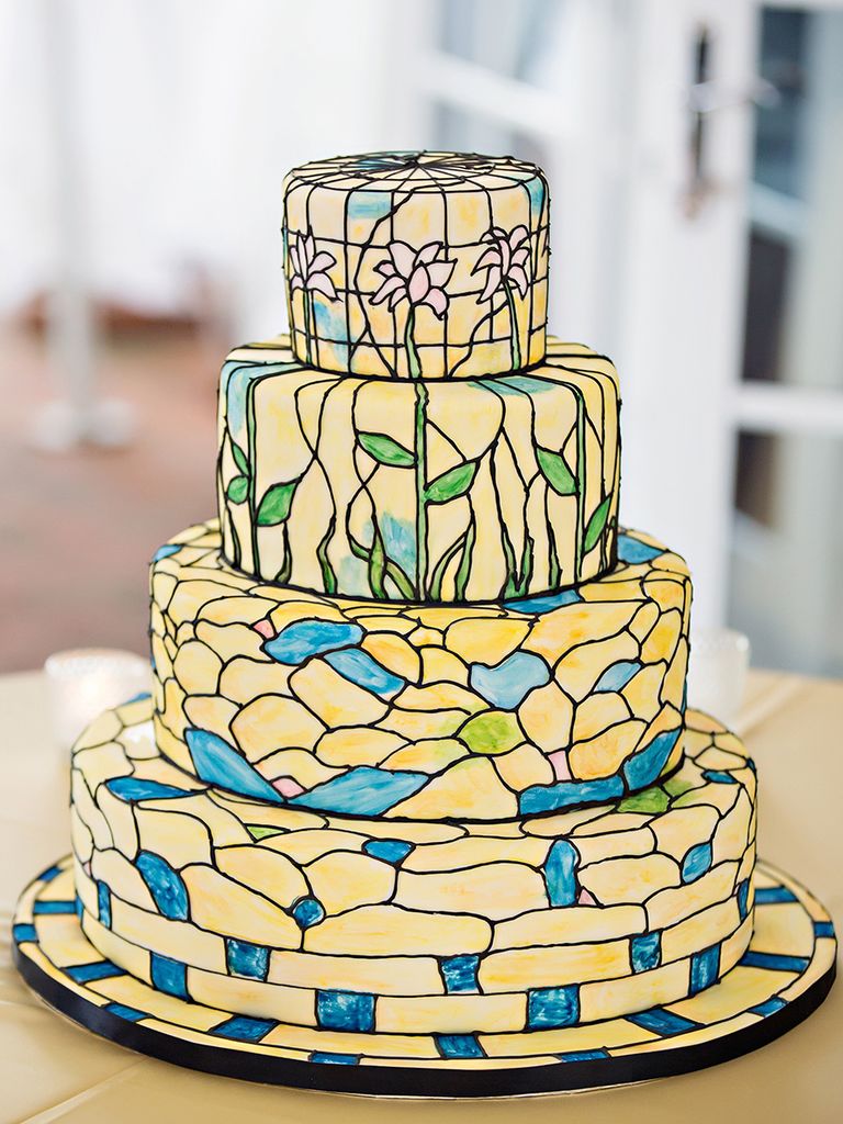 16 Hand-Painted and Watercolor Wedding Cakes Just in Time for Spring
