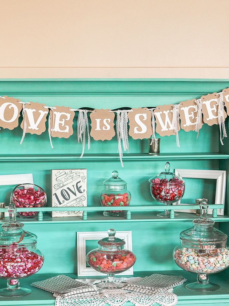 17 Creative Candy Bar Ideas That Can Double as Wedding Favors