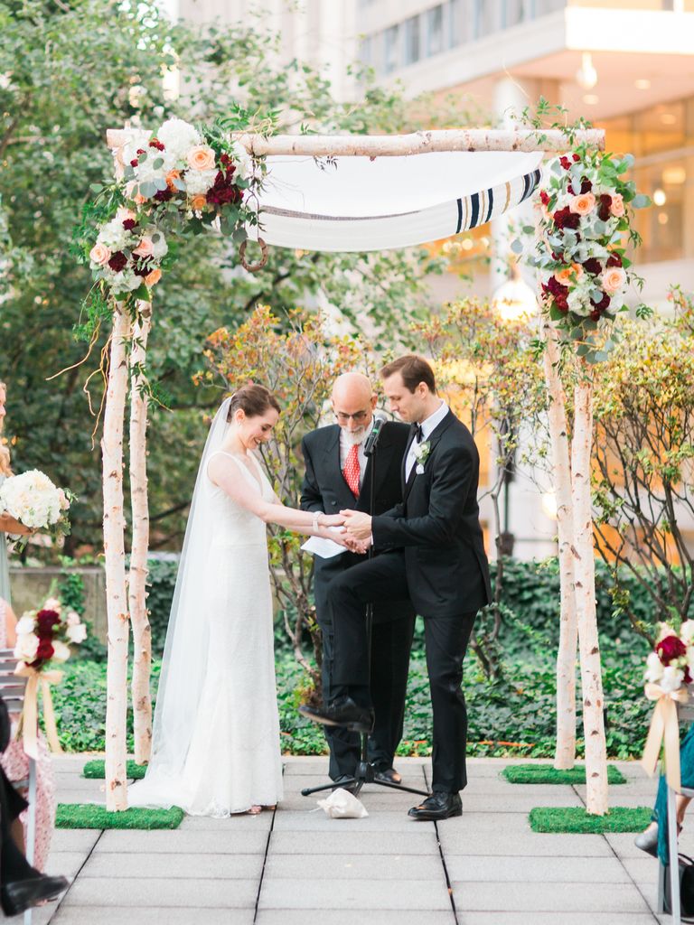 29 of the Prettiest Wedding Chuppahs We've Ever Seen