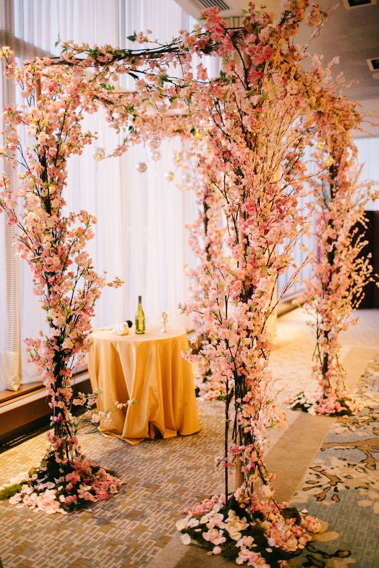 29 of the Prettiest Wedding Chuppahs We've Ever Seen