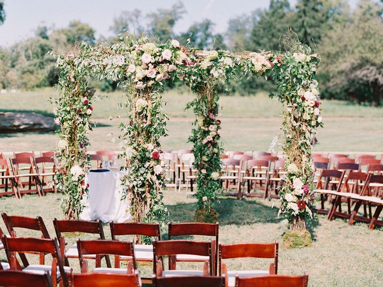 29 of the Prettiest Wedding Chuppahs We've Ever Seen