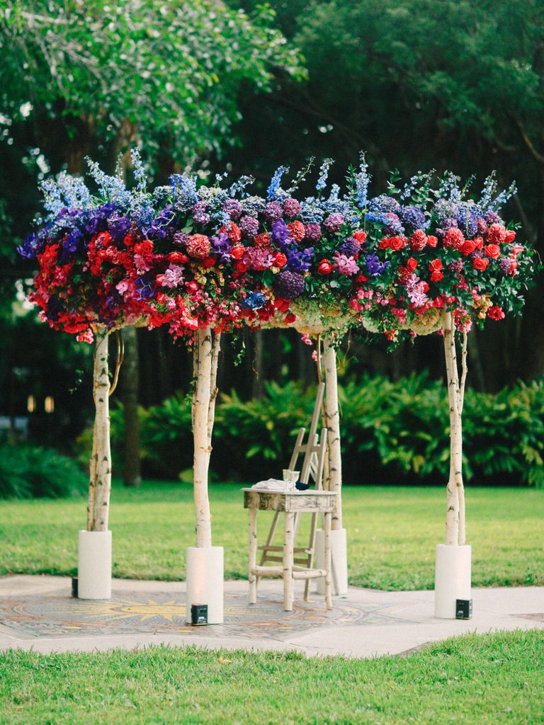 29 of the Prettiest Wedding Chuppahs We've Ever Seen