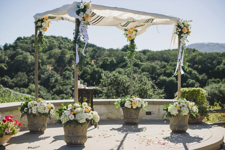 29 of the Prettiest Wedding Chuppahs We've Ever Seen