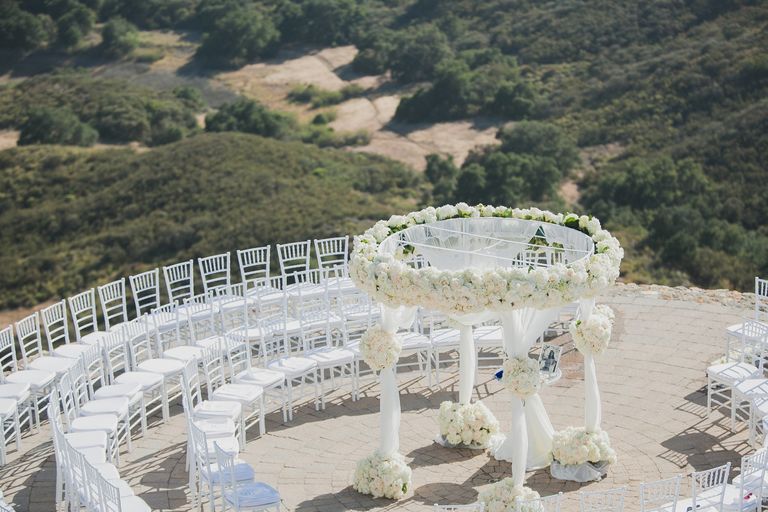 29 of the Prettiest Wedding Chuppahs We've Ever Seen