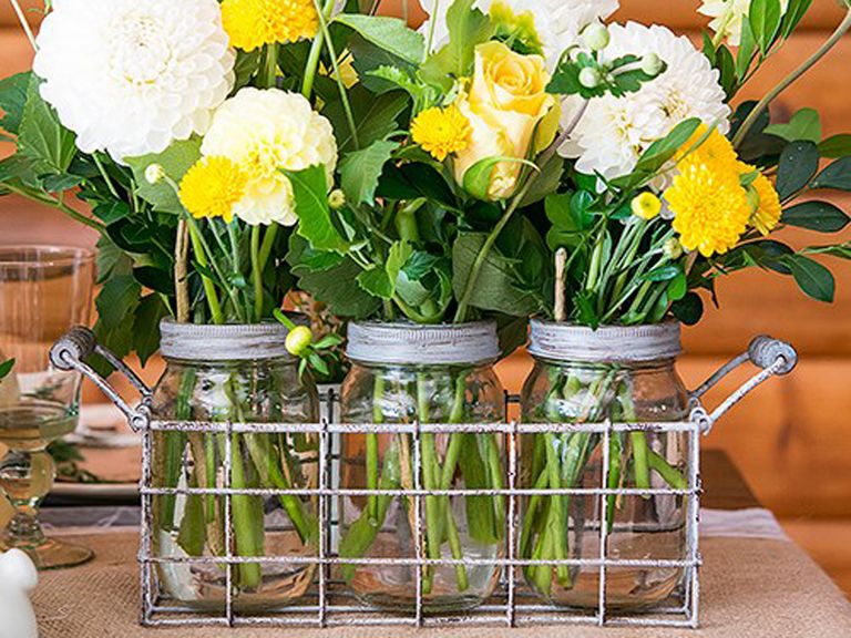 32 Beautiful (and Affordable) Bridal Shower Centerpieces