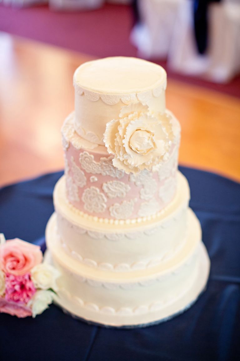 7 Beautiful Buttercream Frosted Wedding Cakes