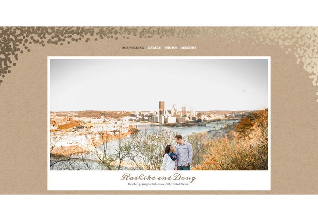 Read the “How We Met” Stories Couples Shared On Their Wedding Websites