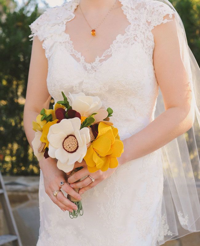 9 Brides Who Skipped the Fresh Flower Bouquet