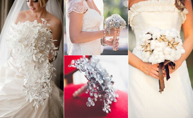 9 Brides Who Skipped the Fresh Flower Bouquet