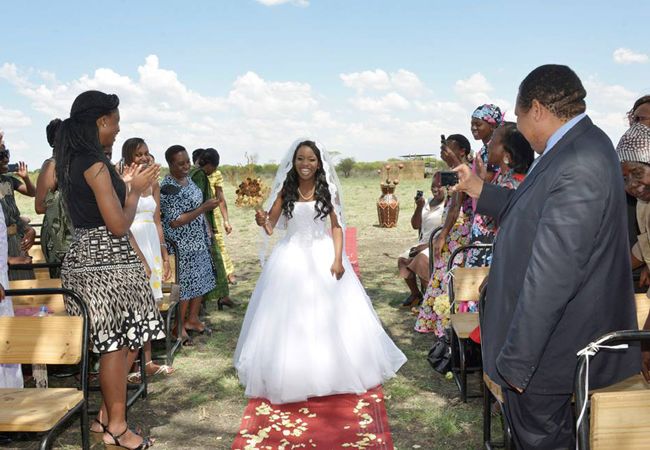 An Elephant Entrance (And More!) At This Wedding In Zimbabwe