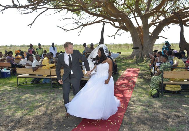 An Elephant Entrance (And More!) At This Wedding In Zimbabwe