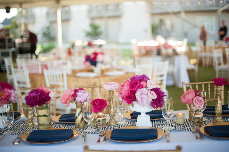 Color Crush: Fuchsia, Navy and Gold