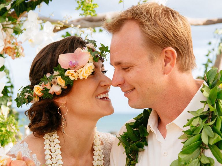 Flower Crown Wedding Hairstyles for Brides and Flower Girls