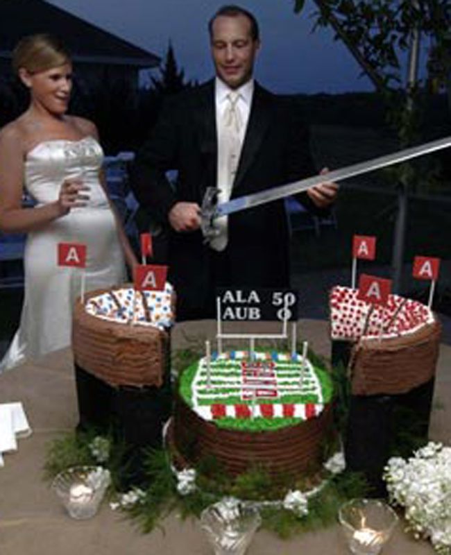 Football Inspired Grooms Cakes!