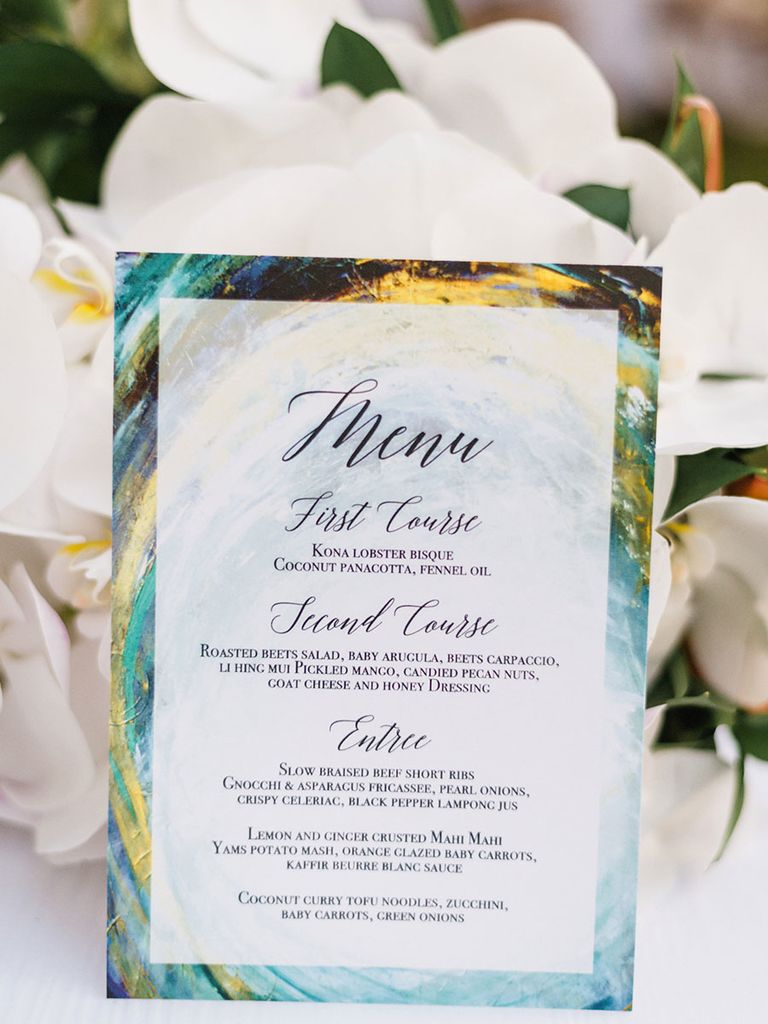 Hawaii Wedding Details: Tone It Up's Karena Dawn's Wedding