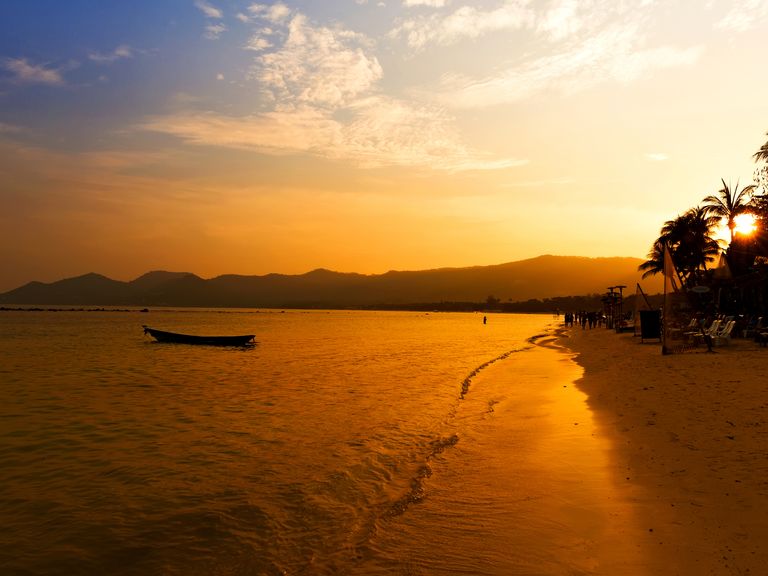Honeymoon Spots by Sunset