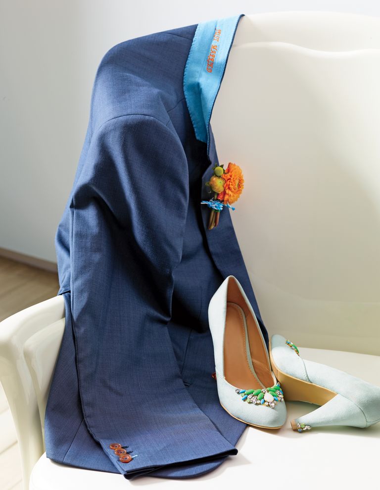 How to Pull Off a Playful Watercolor Wedding Palette