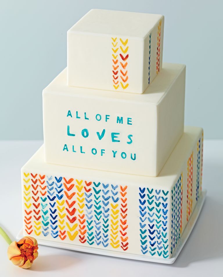 How to Pull Off a Playful Watercolor Wedding Palette
