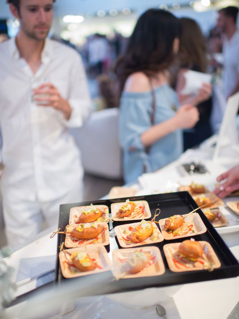 Mini Hot Dogs Get a Wedding Makeover