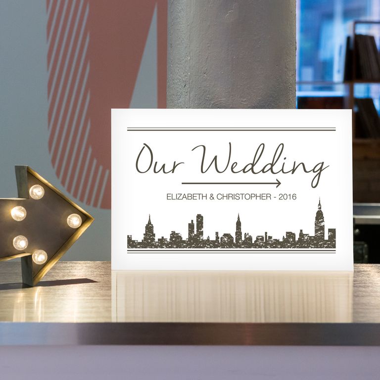 Shop These 5 Standout Wedding Signs
