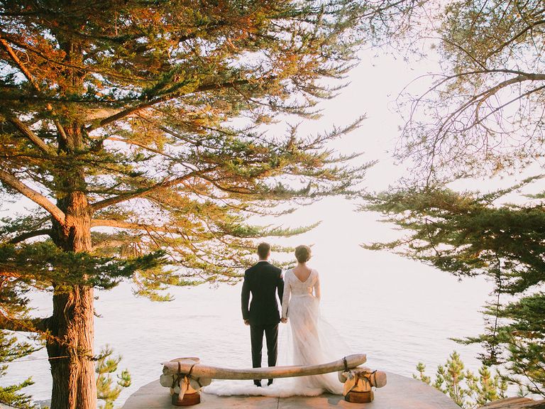 Sneak Peek: An Elegant, Rustic Wedding at the Paion Estate in Big Sur, California