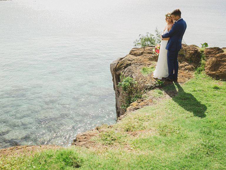 Sneak Peek: An Intimate Island Wedding at Merriam's in Maui, Hawaii