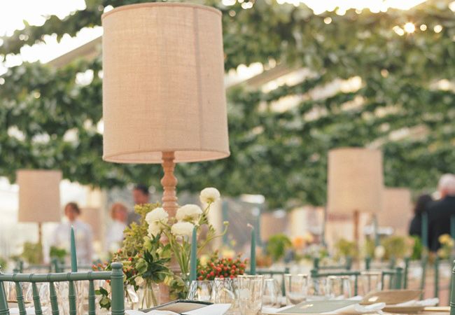 Steal This Bright Idea (Lamp Centerpieces!)