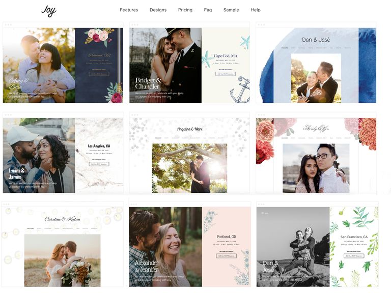 The 9 Best Wedding Website Builders of 2018