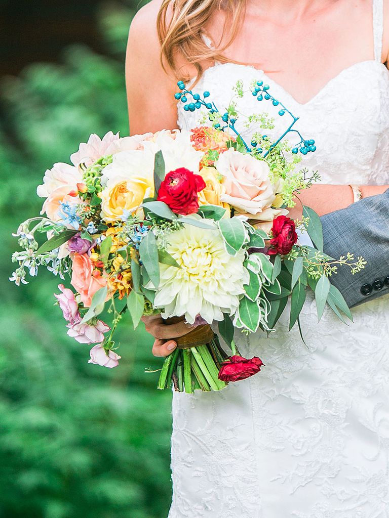 The Best Blue Wedding Flowers (and 16 Gorgeous Blue Bouquets)