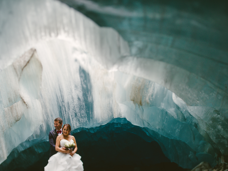 The Coolest Place to Get Married in Canada? These Ice Caves