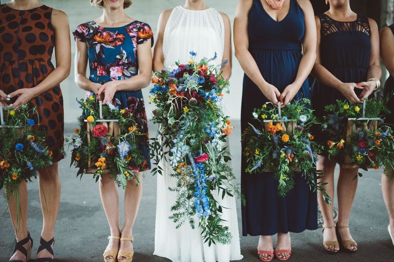 These Nontraditional Wedding Bouquets Are a Breath of Fresh Air