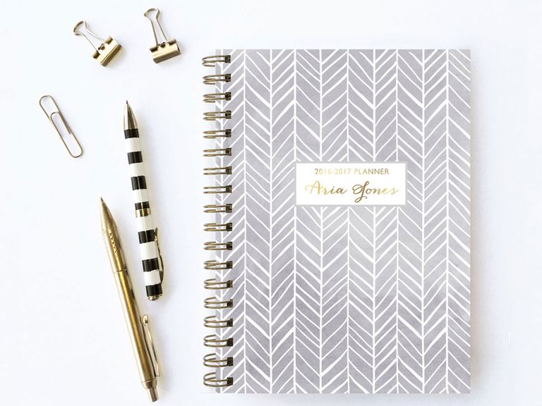 These Pretty Etsy Agenda Books Are Perfect for Wedding Planning