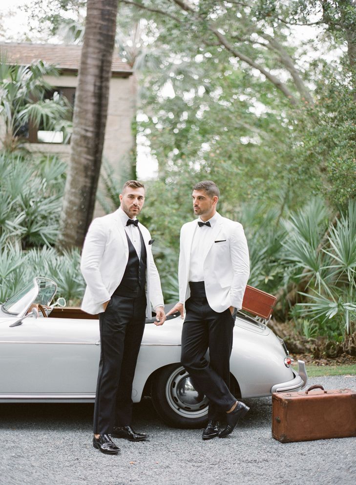 Vintage Glamour: Same-Sex Wedding Style Inspiration