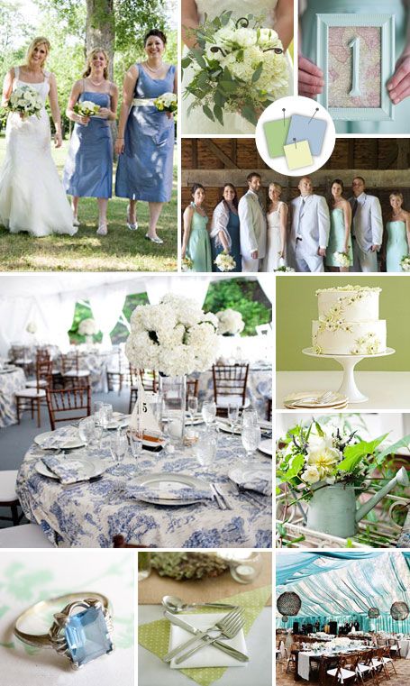 Vintage Wedding Color Palettes We Love