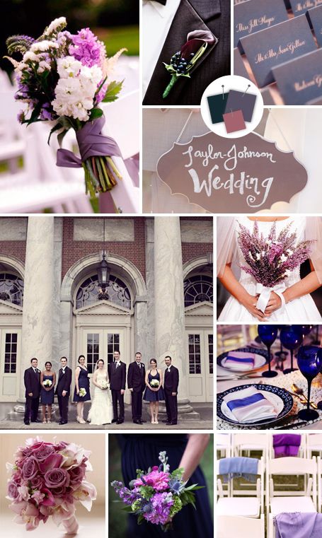 Vintage Wedding Color Palettes We Love