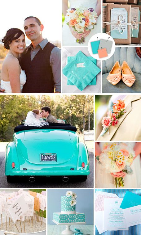 Vintage Wedding Color Palettes We Love