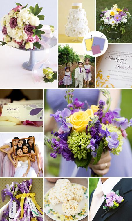 Vintage Wedding Color Palettes We Love