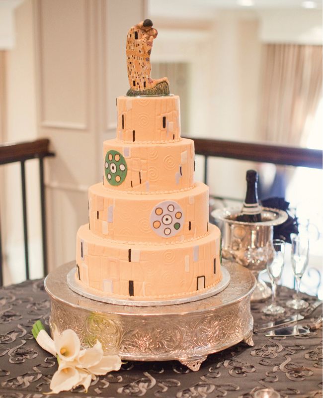 Wedding Cakes Inspired by Works of Art