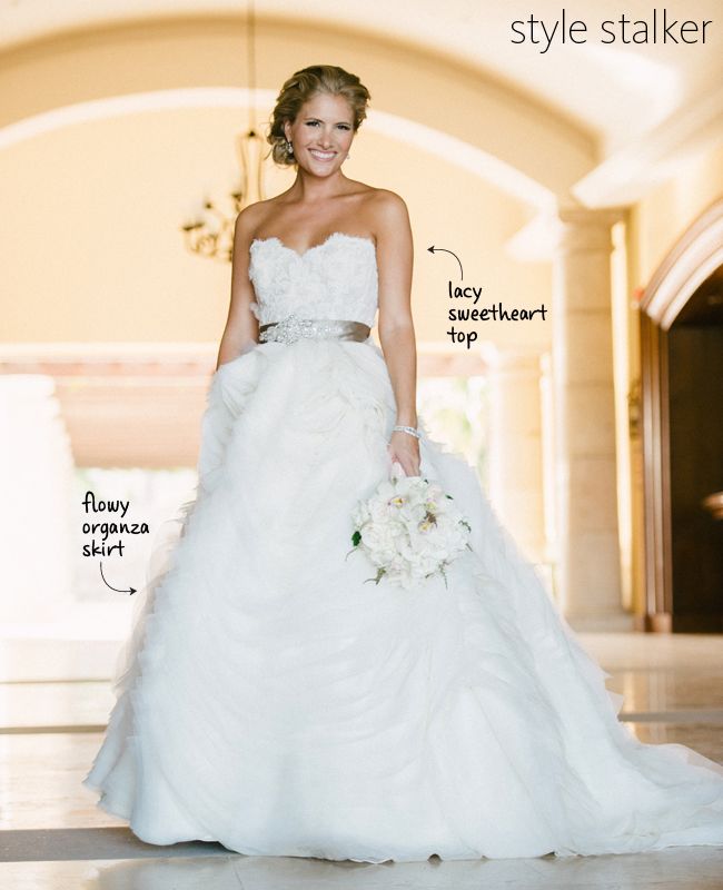 We Love This Bride’s Flowy Ball Gown — See it Here!