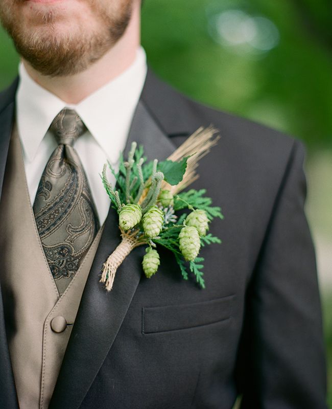 13 Boutonnieres That Don’t Have Flowers