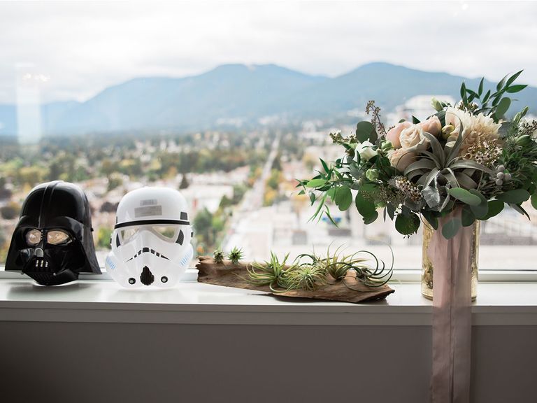 This Star Wars–Themed Wedding Featured Surprise Stormtroopers