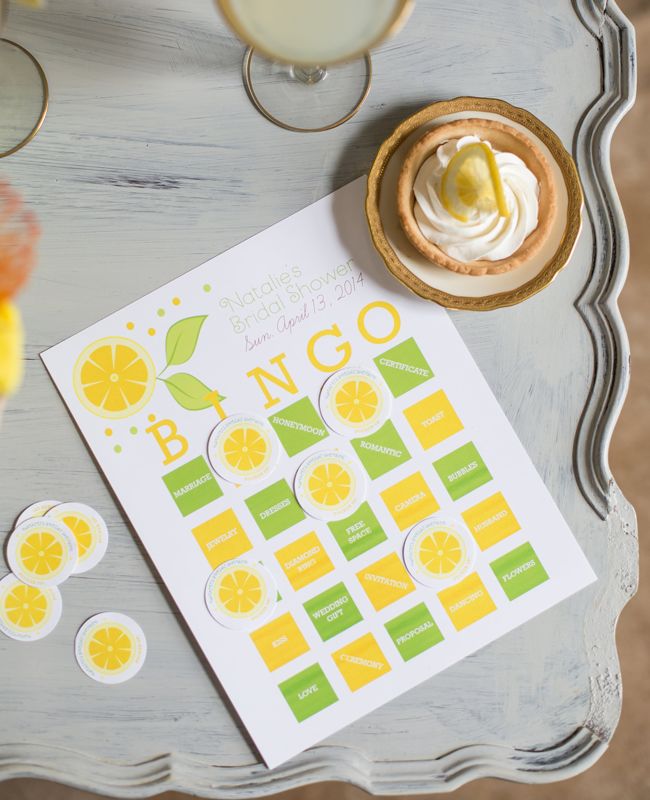 Copy These Lemon And Lime Bridal Shower Ideas